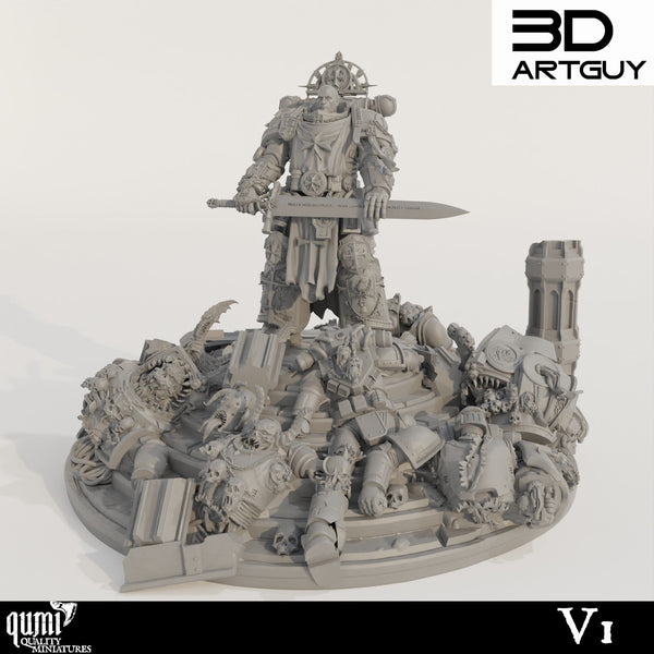 Miniaturszene Goat Diorama Qumi 3D ArtGuy
