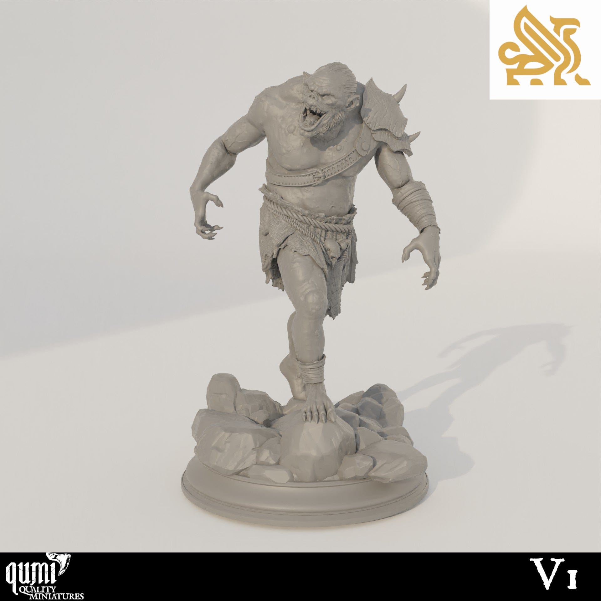 cannibalistic monsters Tabletop Monster Miniature Trogg Cannibals 32mm 75mm DM Stash