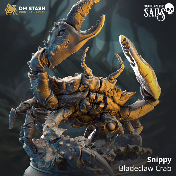 Creature Tabletop-Miniatur – Sea Creature Snippy | Qumi