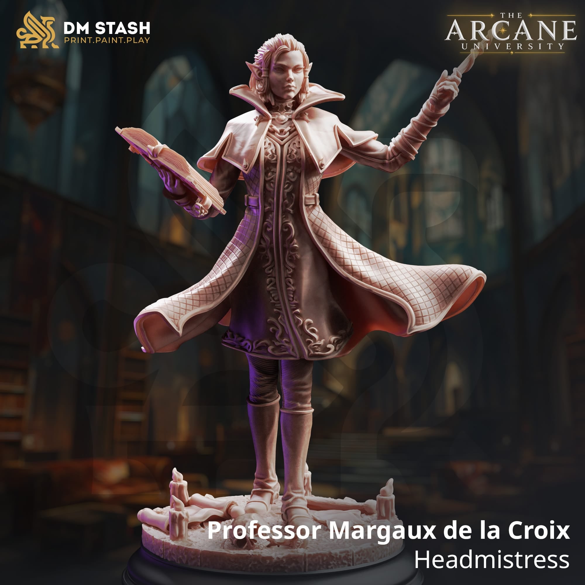 Tabletop Headmistress Miniature Margaux DM Stash Qumi