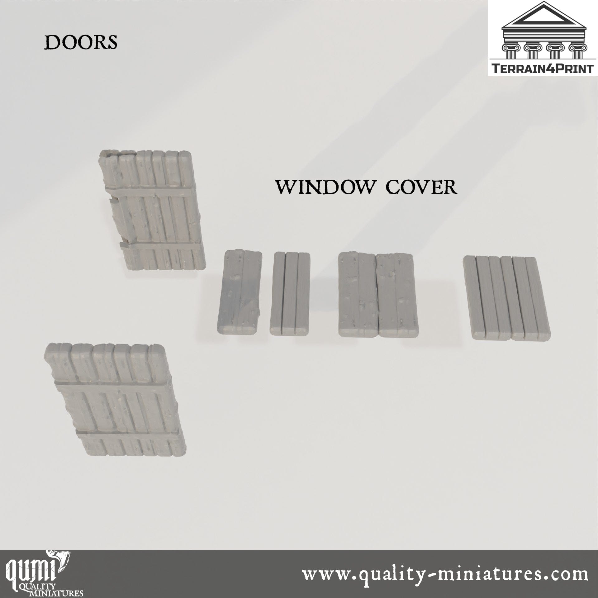 Arabic House 1 - Arabic Village - Resin Print - Tabletop RPG Terrain - Terrain4Print - Qumi Quality Miniatures - Qumi Wargaming Mini Model Figure