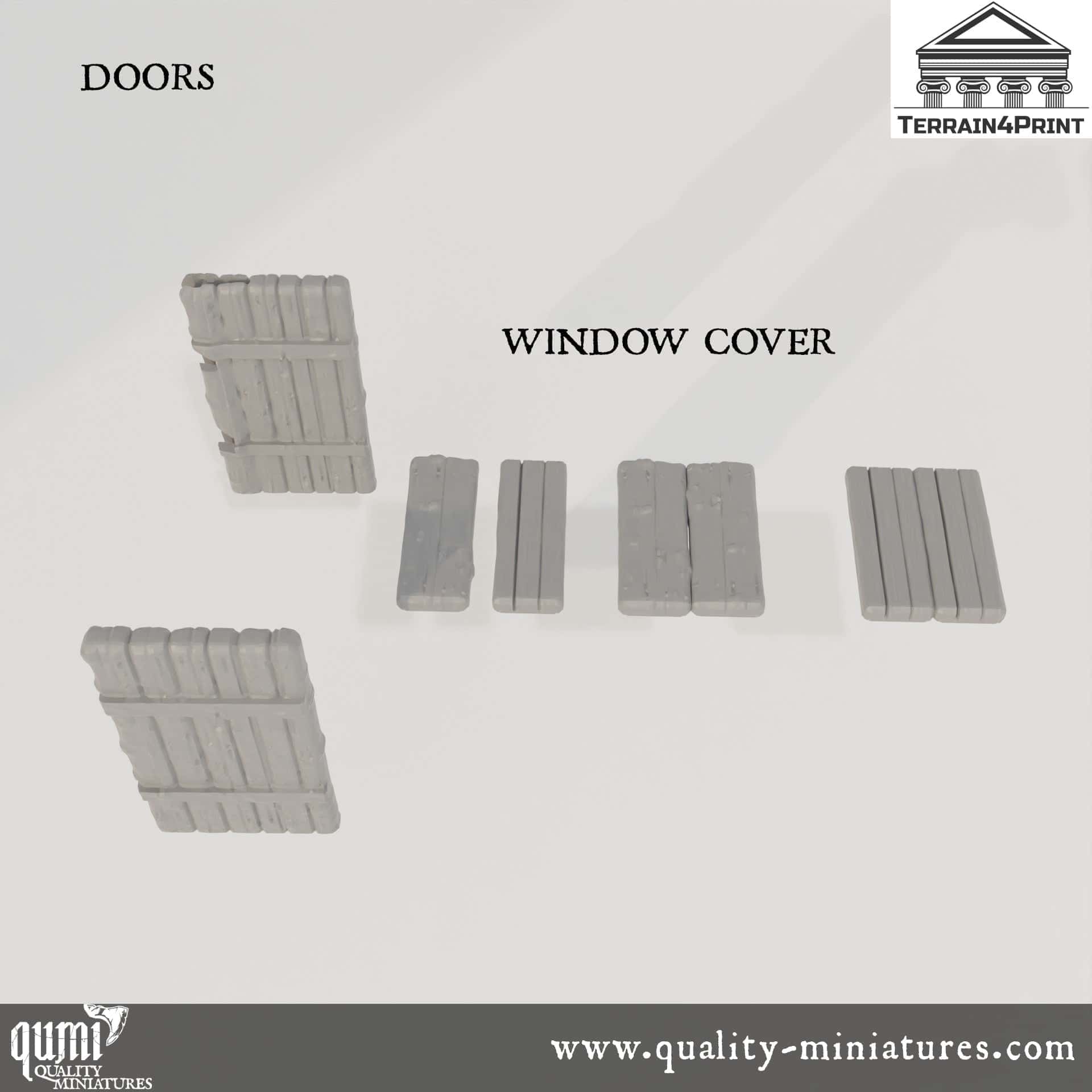 Arabic House 3 - Arabic Village - Resin Print - Tabletop RPG Terrain - Terrain4Print - Qumi Quality Miniatures - Qumi Wargaming Mini Model Figure