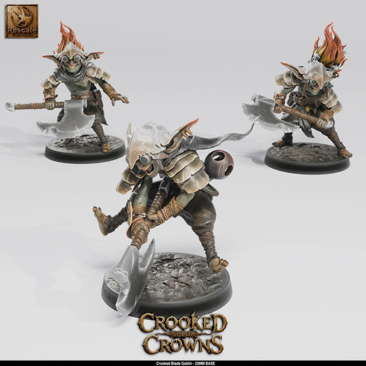 Tabletop Goblin Warband Miniatures Rescale Miniatures