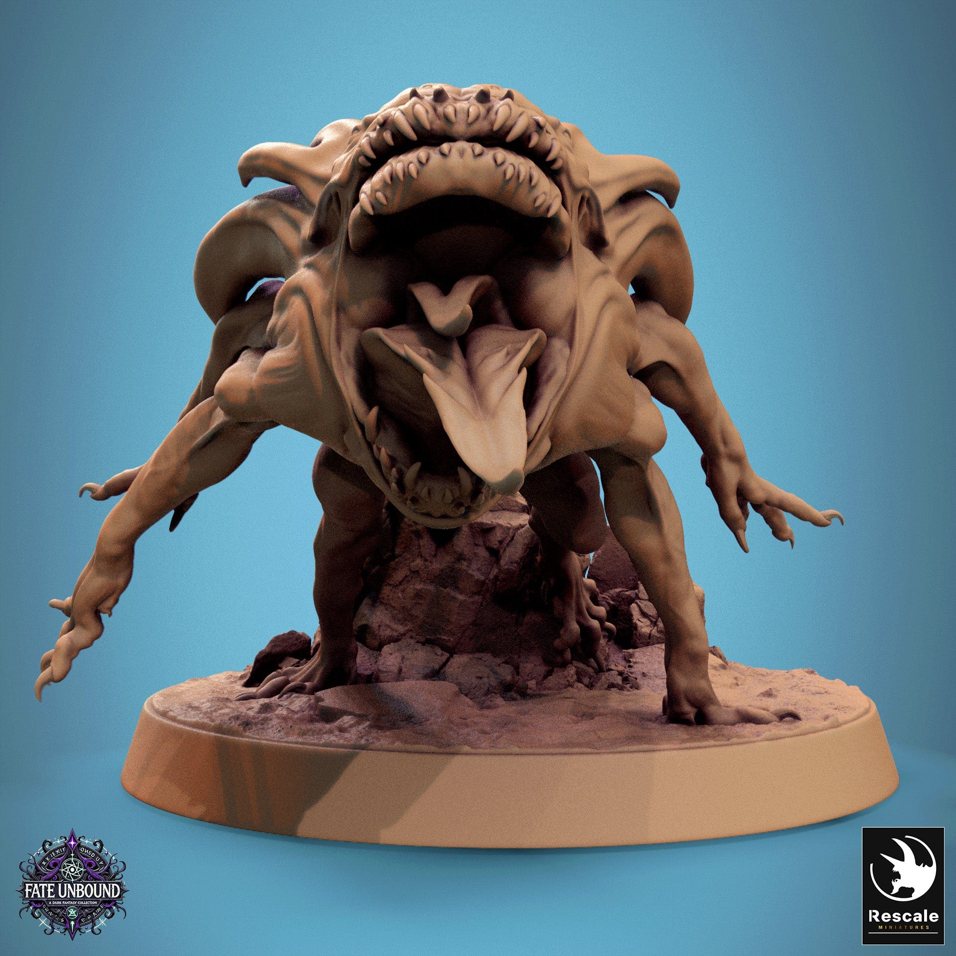 Tabletop RPG Miniature Devilish Flea 32mm Qumi Rescale Miniatures Bound Down Quality Miniatures - Qumi Wargaming Mini Model Figure