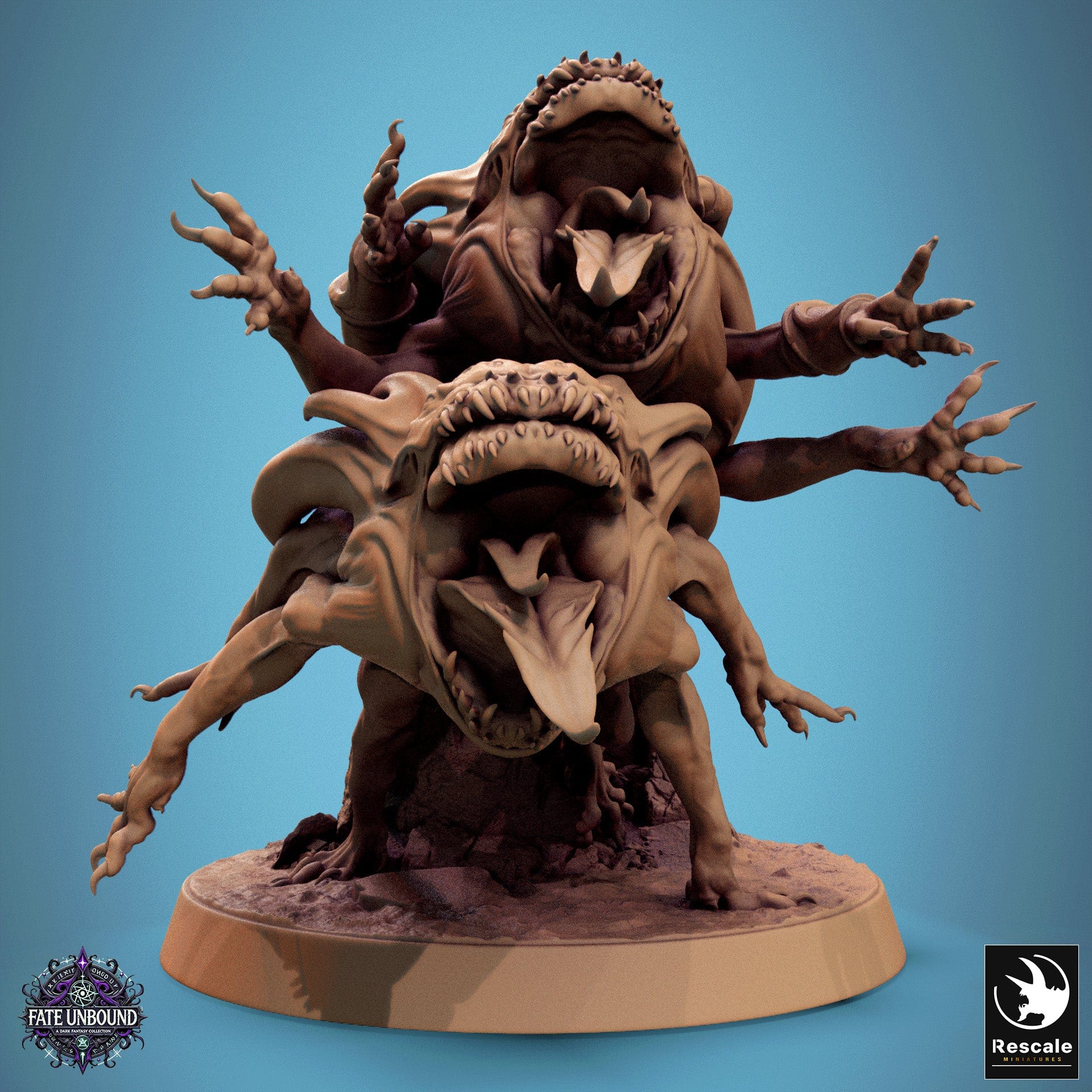 Tabletop RPG Miniature Devilish Flea 32mm Qumi Rescale Miniatures Bound Quality Miniatures - Qumi Wargaming Mini Model Figure