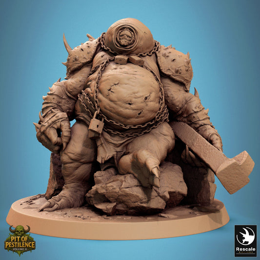 Fantasy Tabletop Monster Gutspawn Rescale Miniatures - Quality Miniatures - Qumi