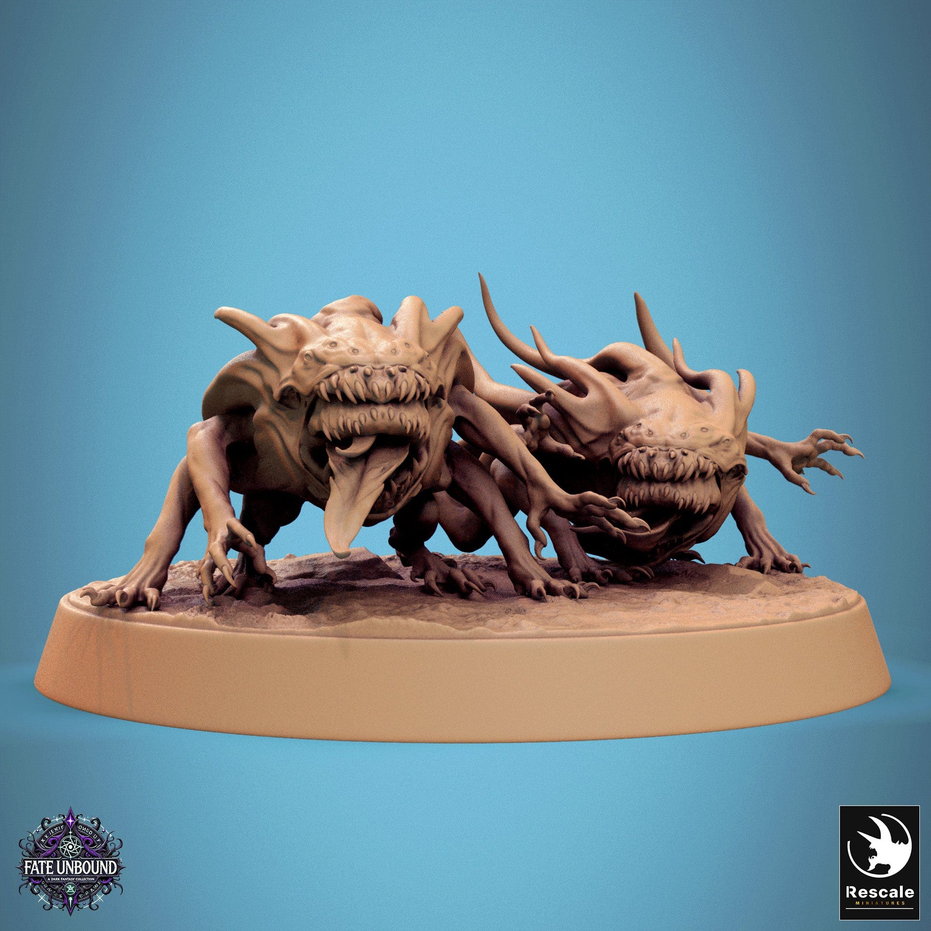 Tabletop RPG Miniature Devilish Flea 32mm Qumi Rescale Miniatures Check Quality Miniatures - Qumi Wargaming Mini Model Figure
