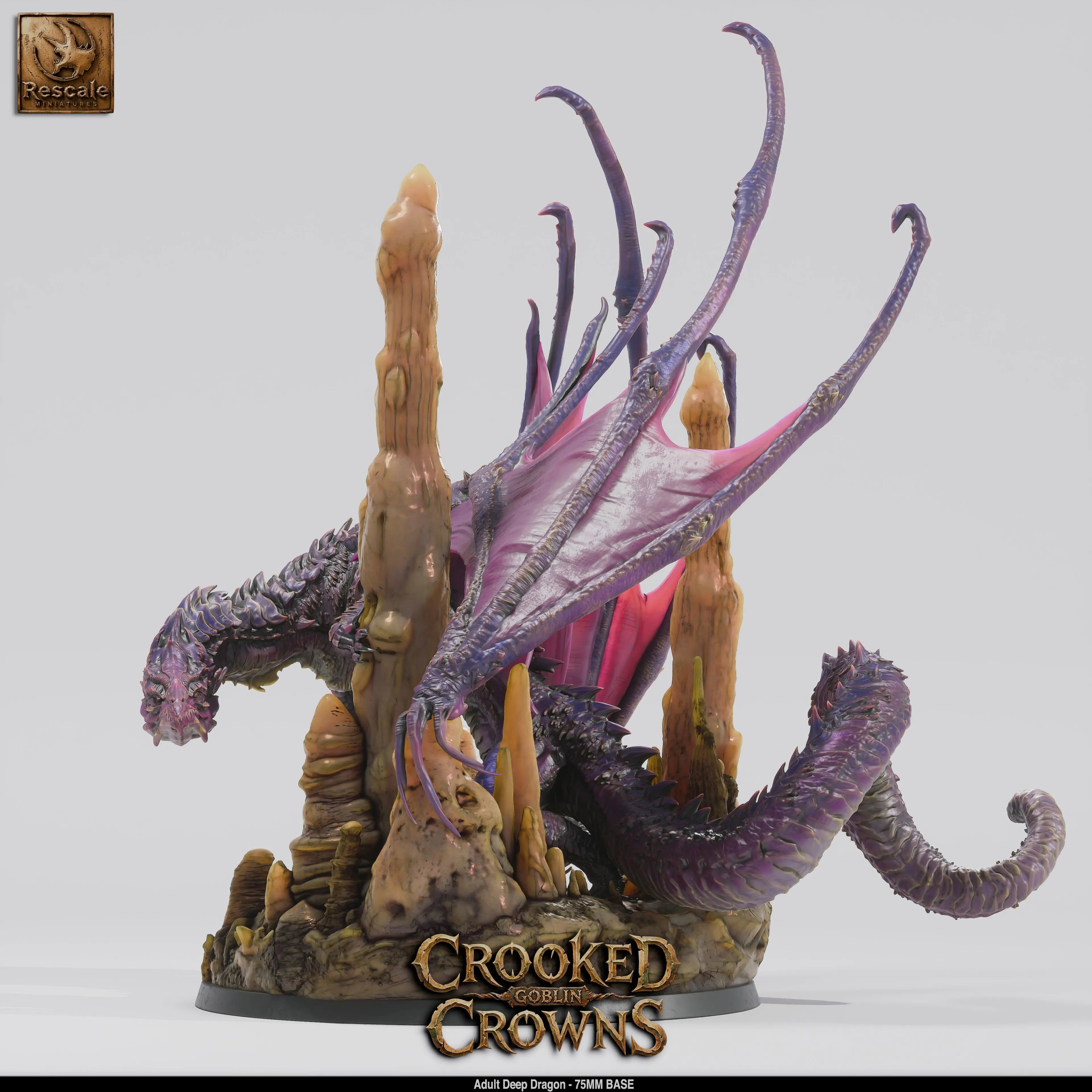 Deep Dragon Miniature Qumi Rescale Miniatures