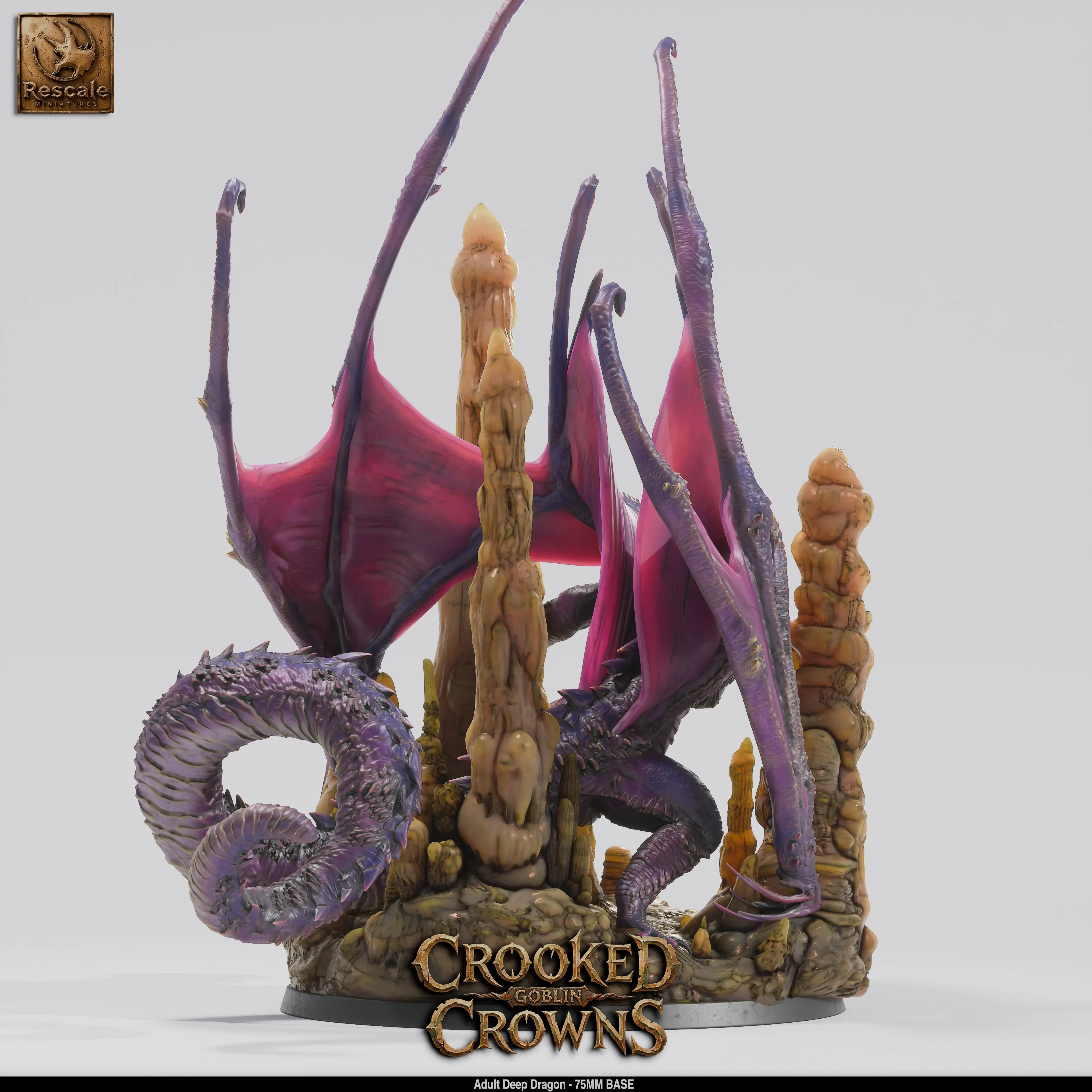 Deep Dragon Miniature Qumi Rescale Miniatures