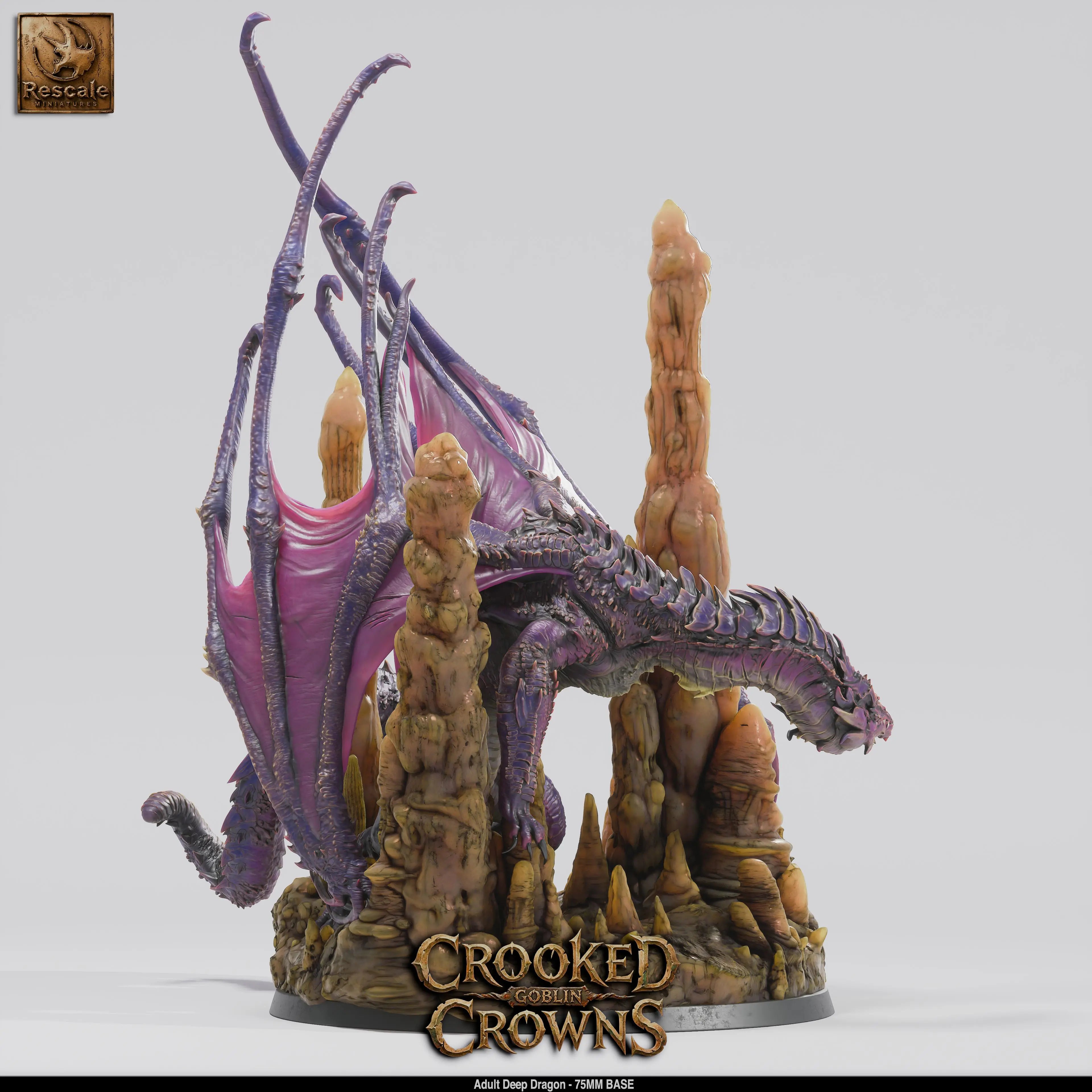 Deep Dragon Miniature Qumi Rescale Miniatures