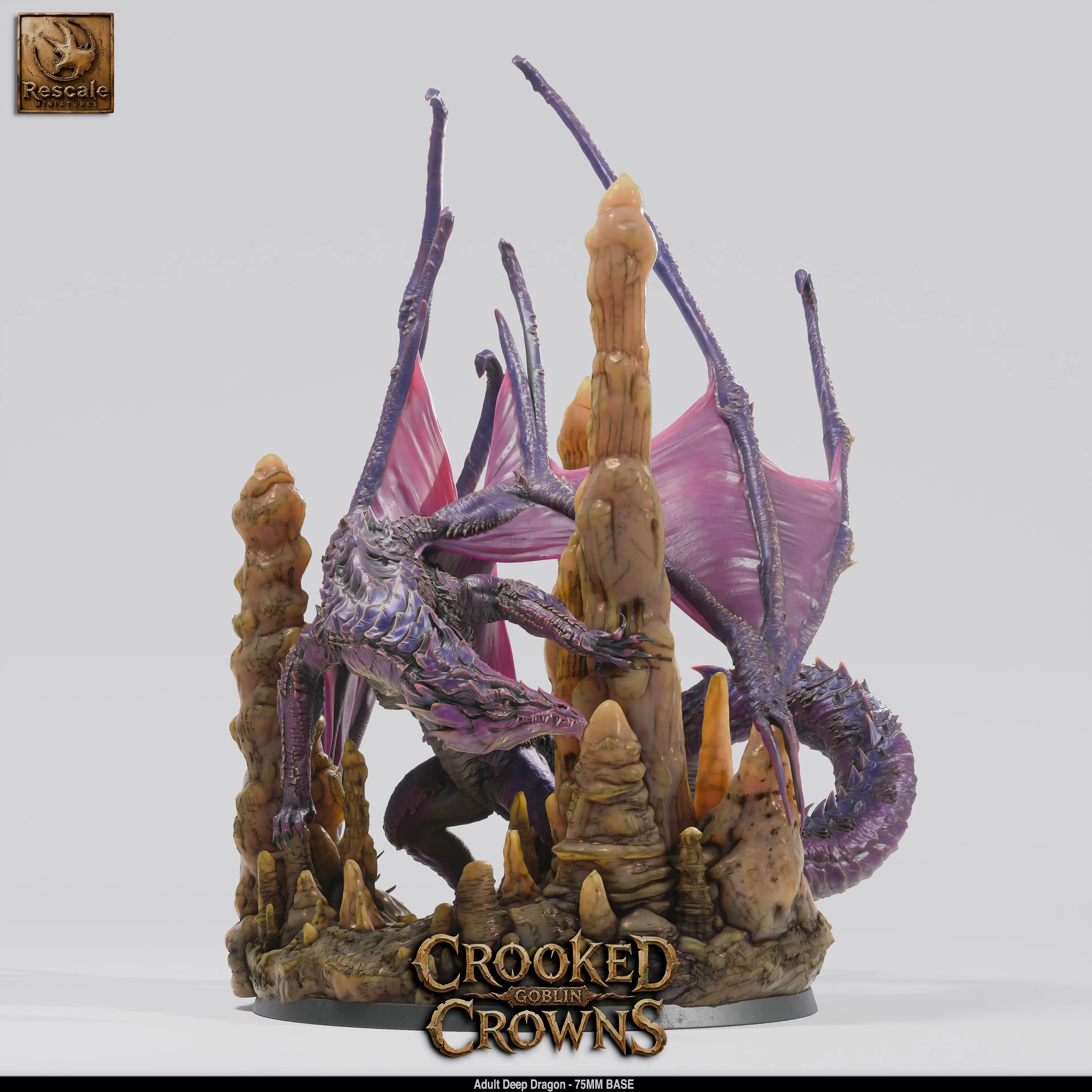 Deep Dragon Miniature Qumi Rescale Miniatures