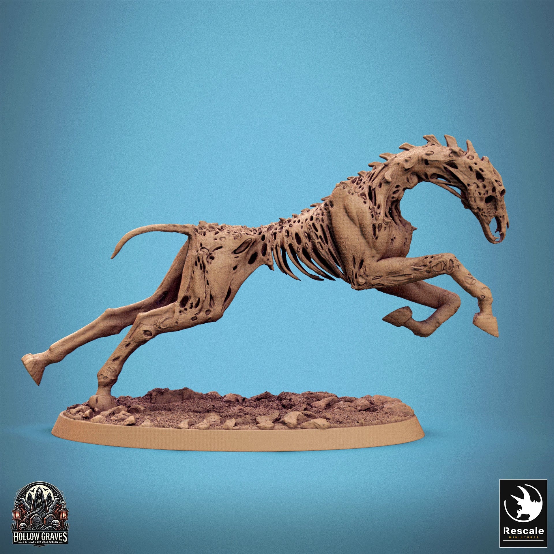 Tabletop RPG Miniature Doomstride - 32mm Qumi Rescale Miniatures Doom Stride Leap (No Mist version) / Wild Quality Miniatures - Qumi Wargaming Mini Model Figure
