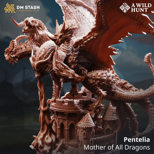 Dragon Miniature Pentelia Qumi DM Stash - Quality Miniatures - Qumi