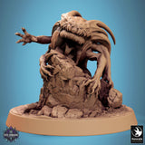Creature Devilish Flea Tabletop Miniatures by Qumi, 3D printed resin tabletop miniature for RPGs, wargaming and painting