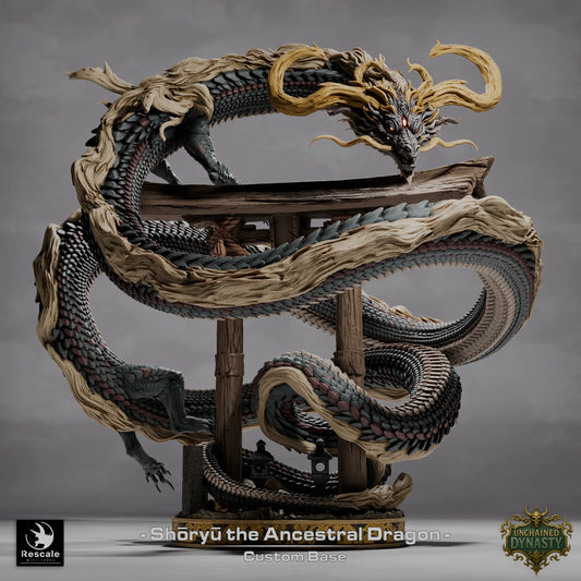 Fantasy Ancestral Dragon Shoryu Qumi Rescale Miniatures - Quality Miniatures - Qumi