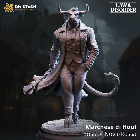 Fantasy Creatures Marchese di Houf 32mm 75mm DM Stash - Quality Miniatures - Qumi