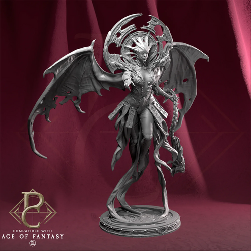 Demon Monster Tabletop Miniature – Hazabel Judicatrix of Sins | Qumi