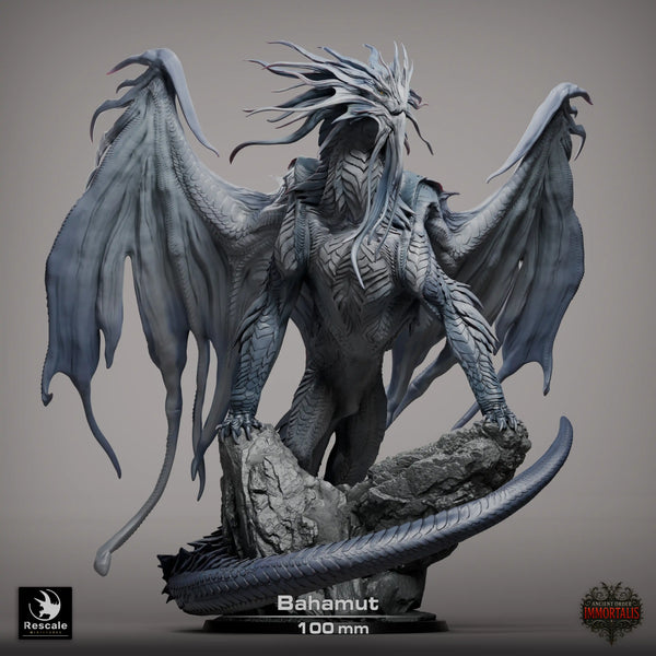 Fantasy-Drachen-Miniatur Bahamut Rescale Miniatures