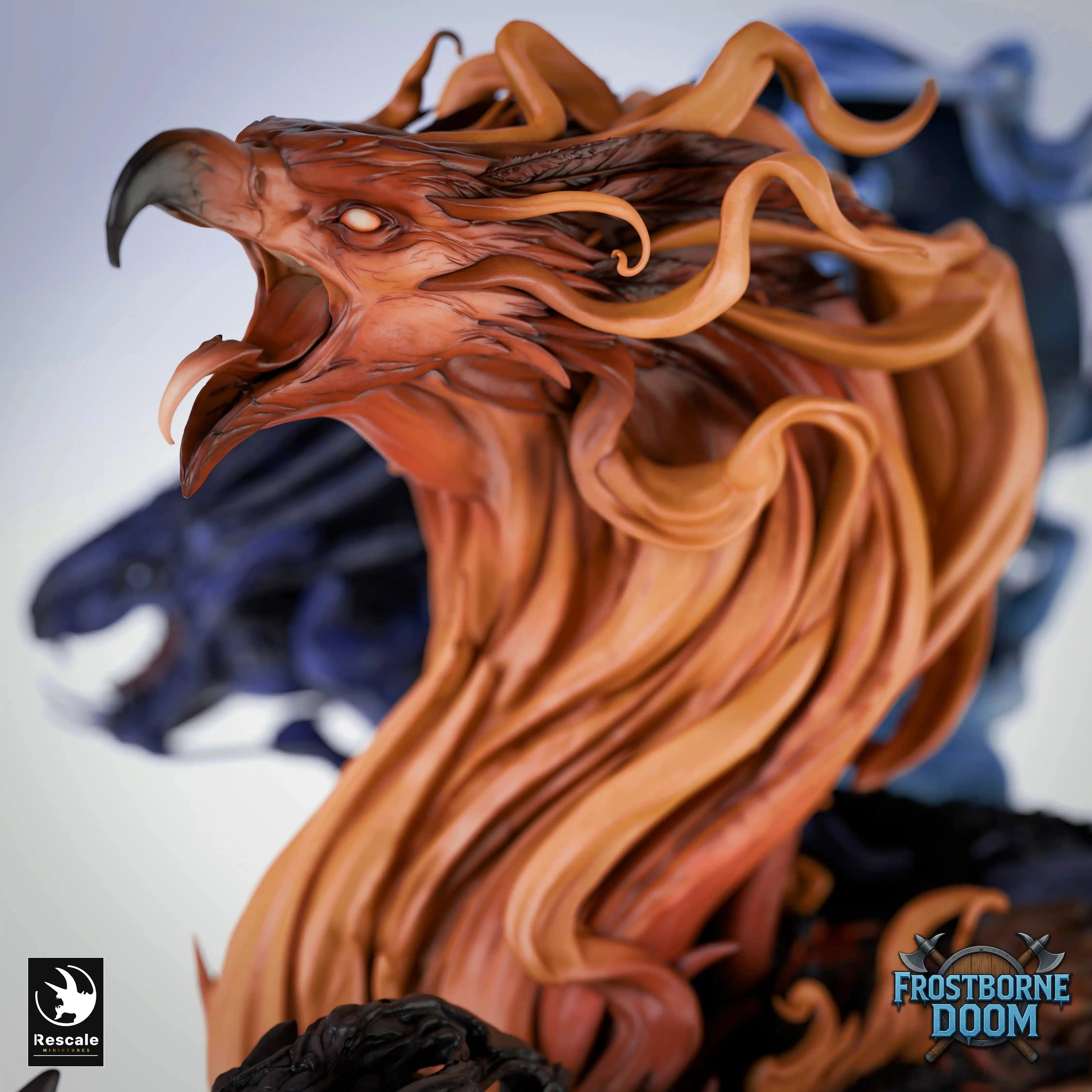 Fantasy Dragon Miniature Elemental Dragon Rescale Miniatures - Quality Miniatures - Qumi