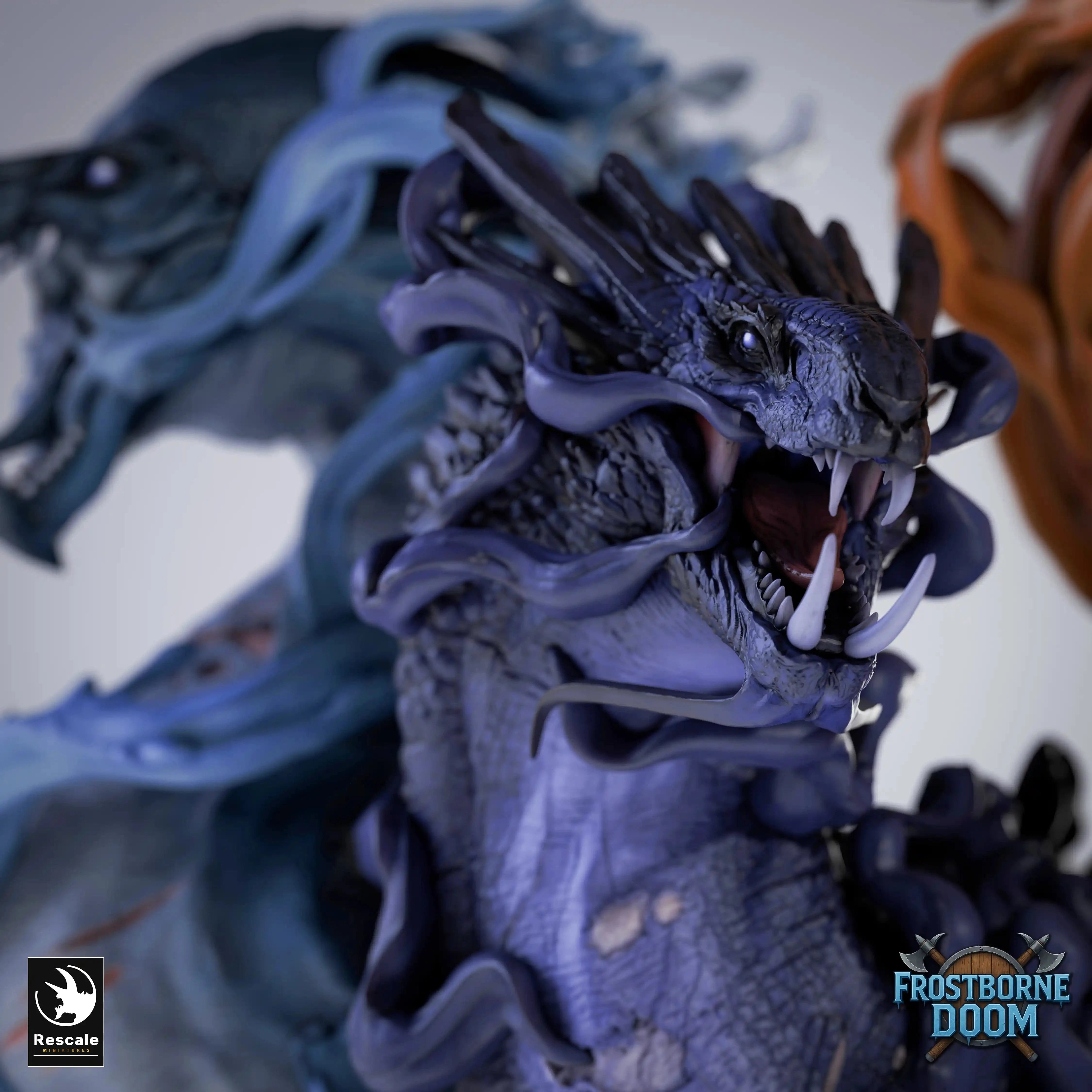 Fantasy Dragon Miniature Elemental Dragon Rescale Miniatures - Quality Miniatures - Qumi