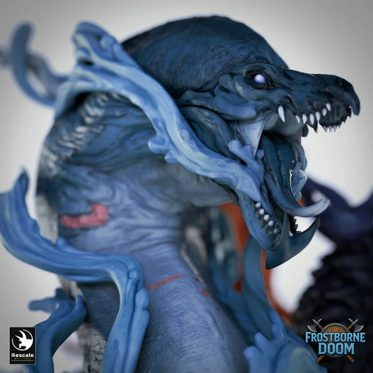 Fantasy Dragon Miniature Elemental Dragon Rescale Miniatures - Quality Miniatures - Qumi