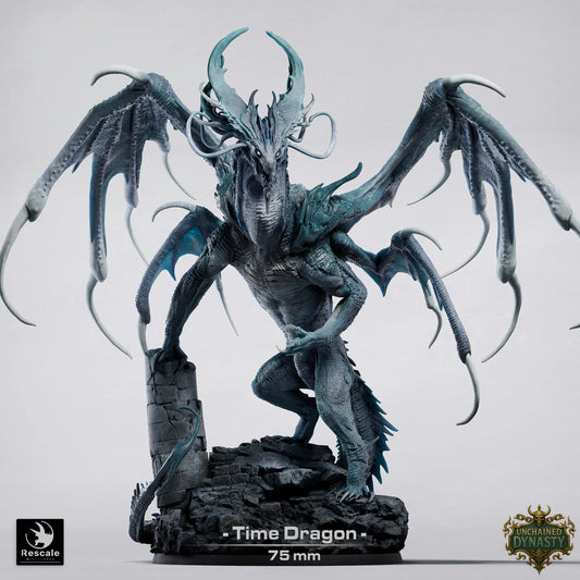 Fantasy Miniature Time Dragon Qumi Rescale Miniatures - Quality Miniatures - Qumi