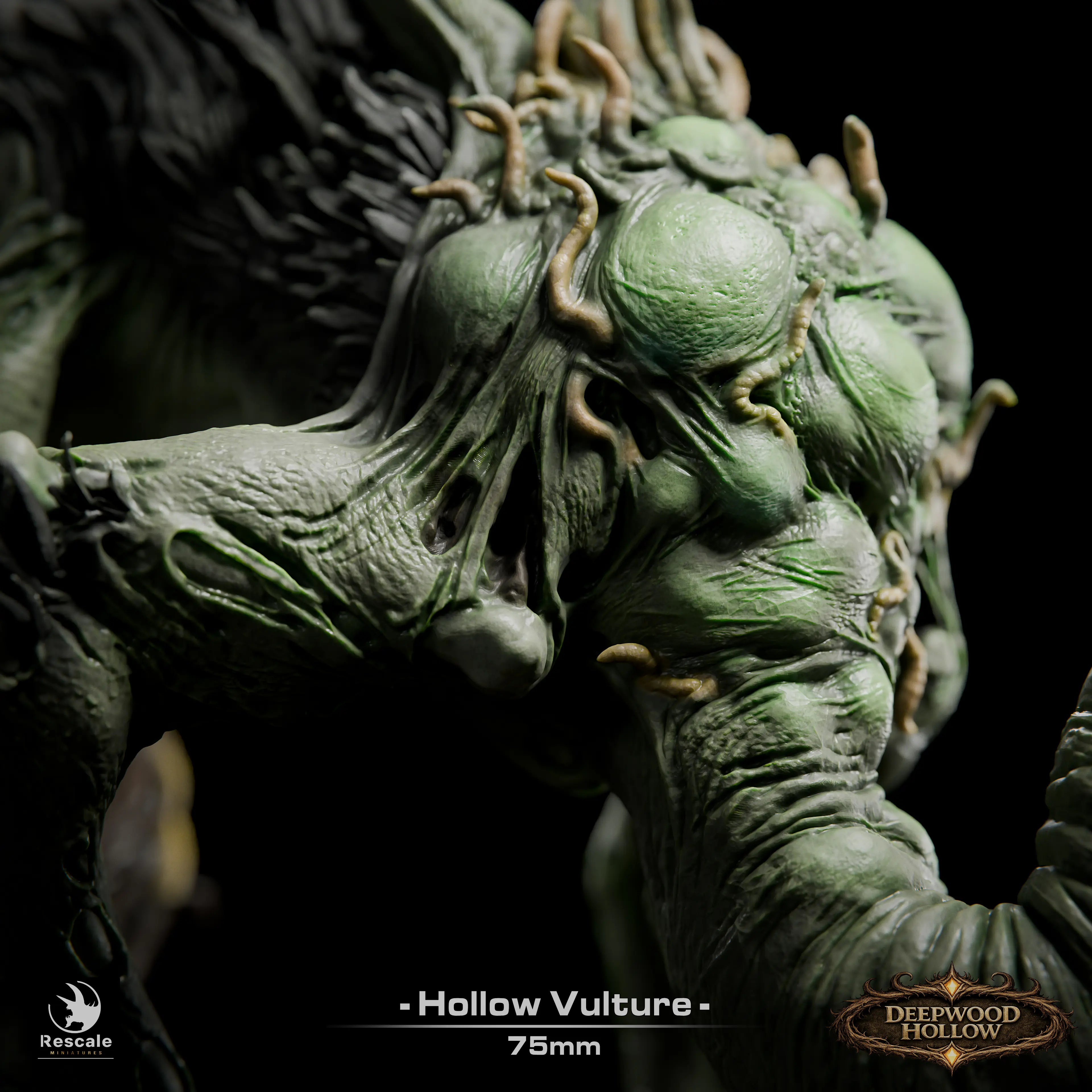 Fantasy Monster Figure Hollow Vulture 32mm Rescale Miniatures - Quality Miniatures - Qumi