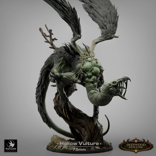 Fantasy Monster Figure Hollow Vulture 32mm Rescale Miniatures - Quality Miniatures - Qumi
