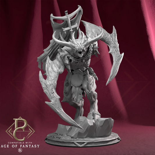 Fantasy Tabletop Berserker Blood Demon  Parasite Collectibles - Quality Miniatures - Qumi