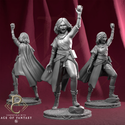 Fantasy Tabletop Miniature Kaelith Parasite Collectibles - Quality Miniatures - Qumi