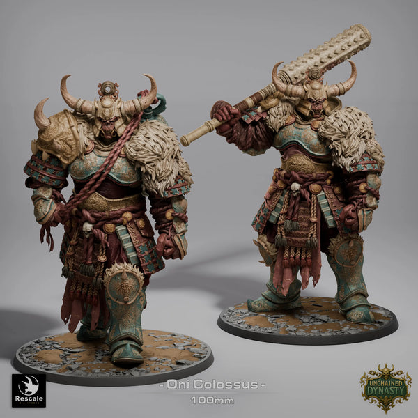 Monster Oni Colossus Tabletop-Miniaturen | Qumi