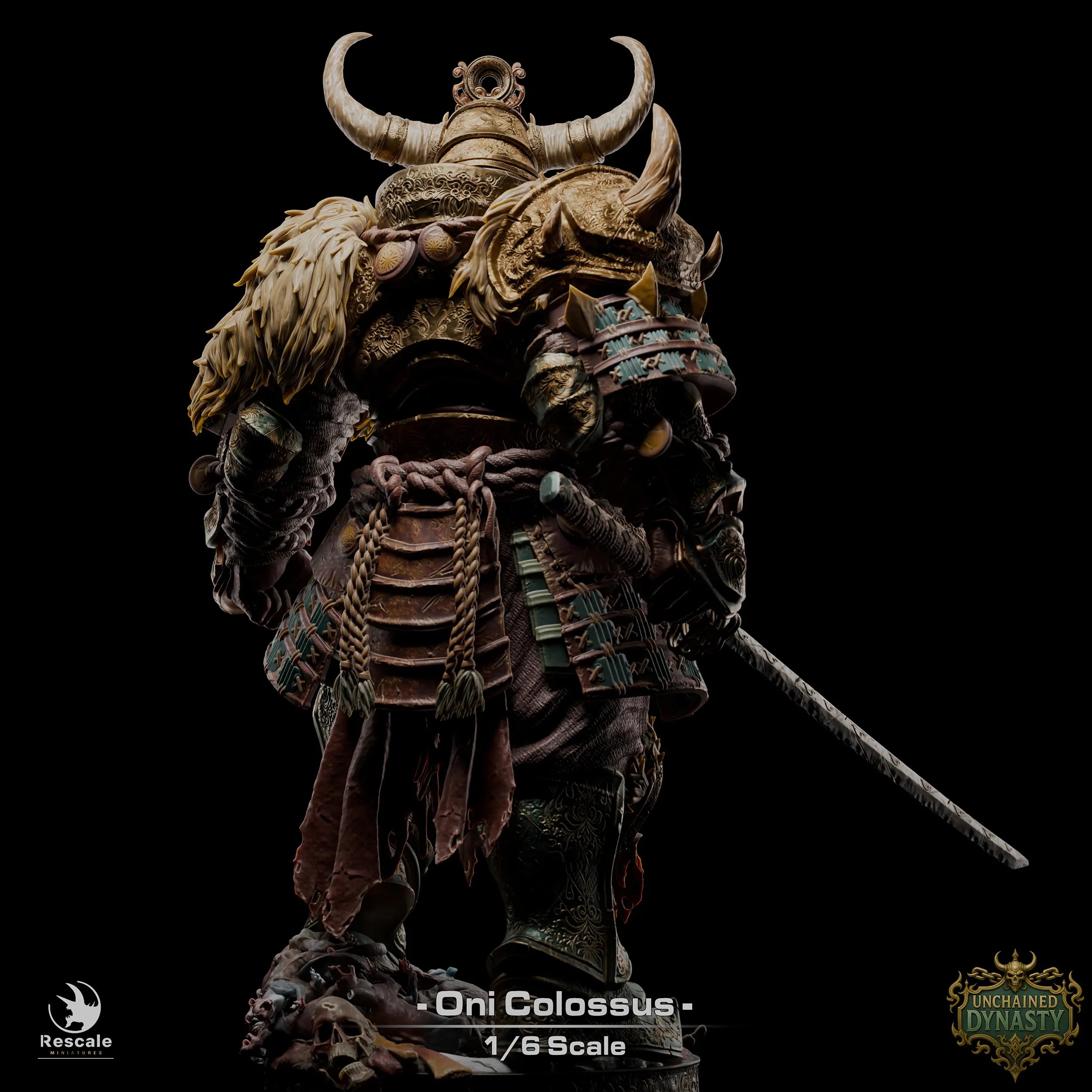 Fantasy Tabletop Monster Oni Colossus XL Rescale Miniatures - Quality Miniatures - Qumi