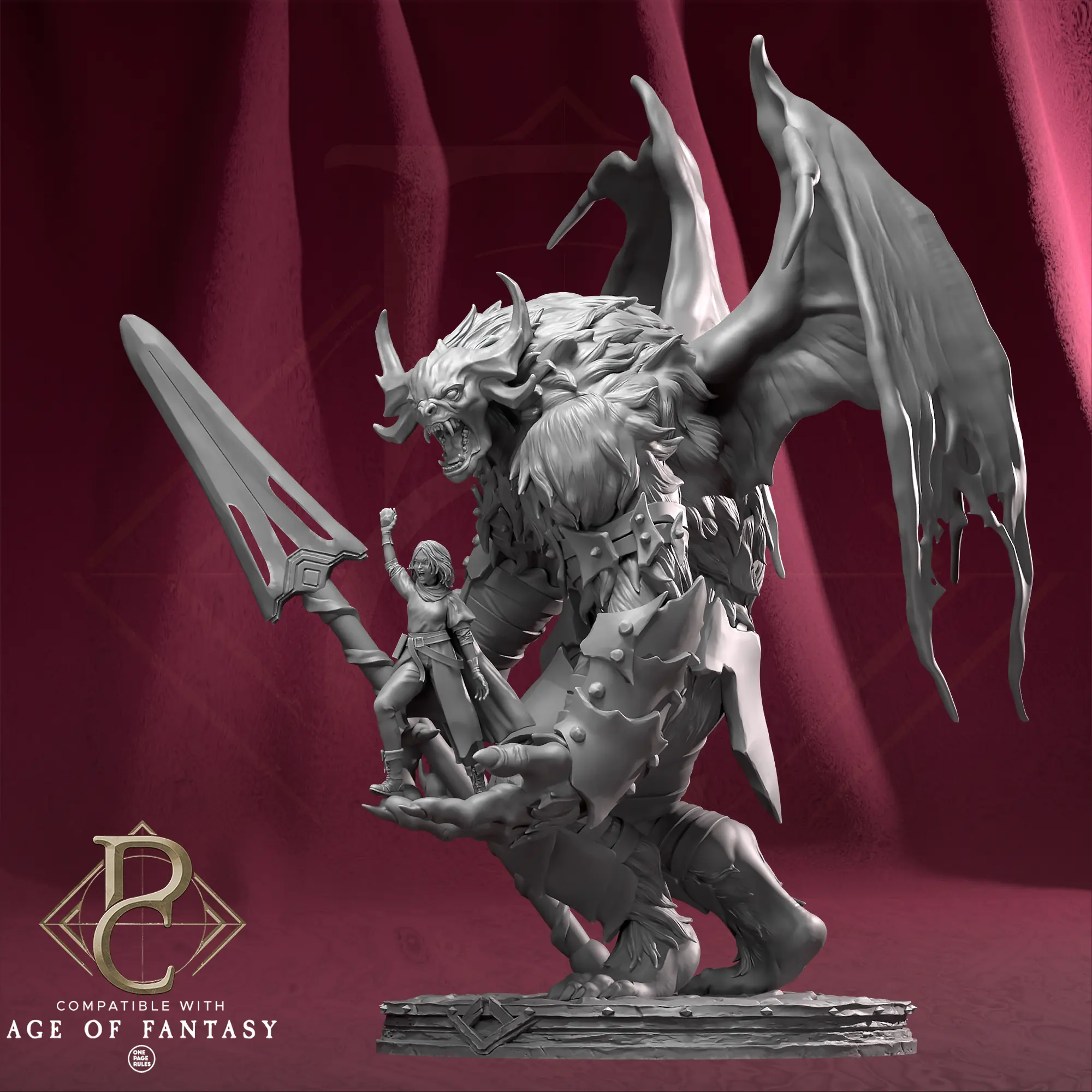 Fantasy Tabletop Monster Zhaelor Parasite Collectibles - Quality Miniatures - Qumi