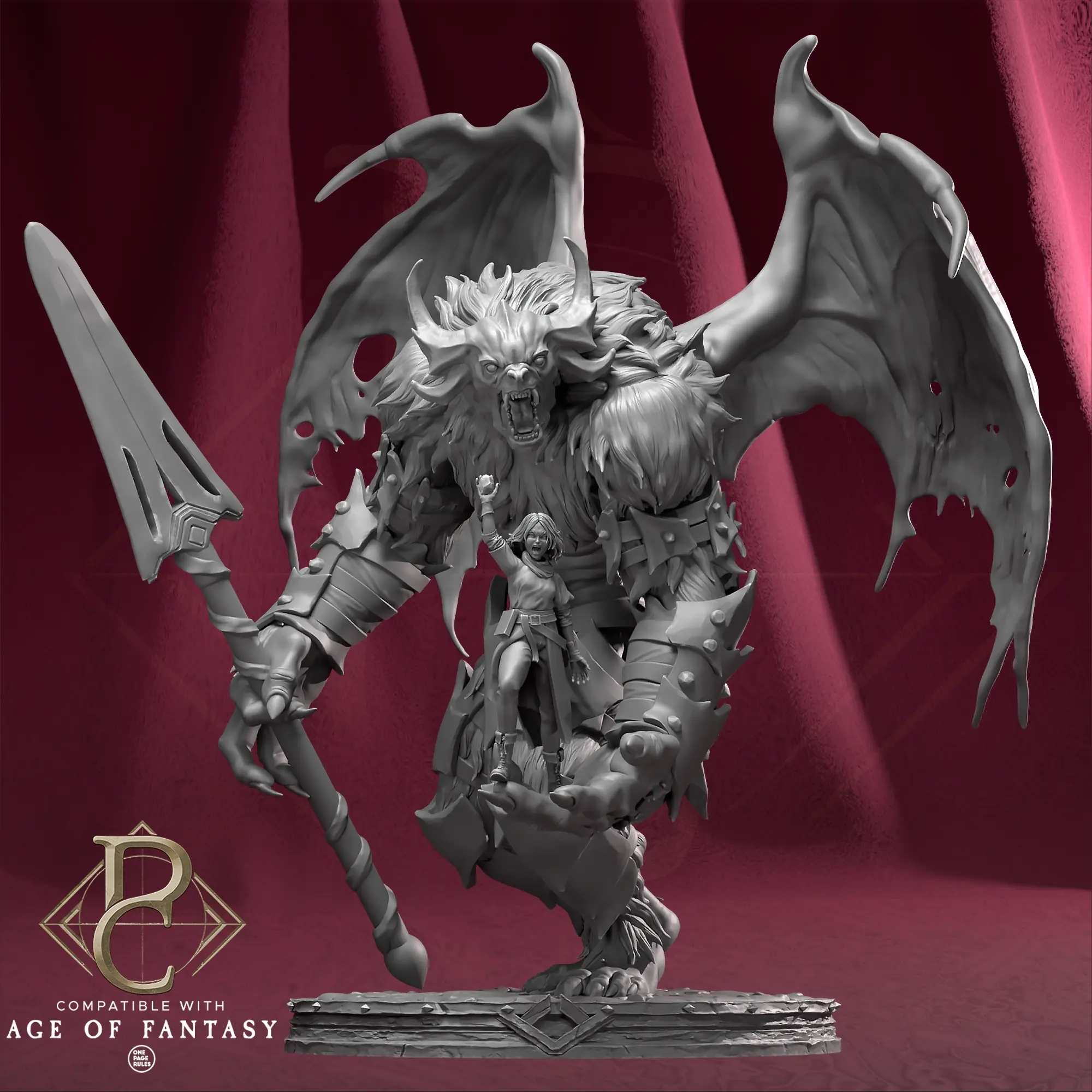 Fantasy Tabletop Monster Zhaelor Parasite Collectibles - Quality Miniatures - Qumi