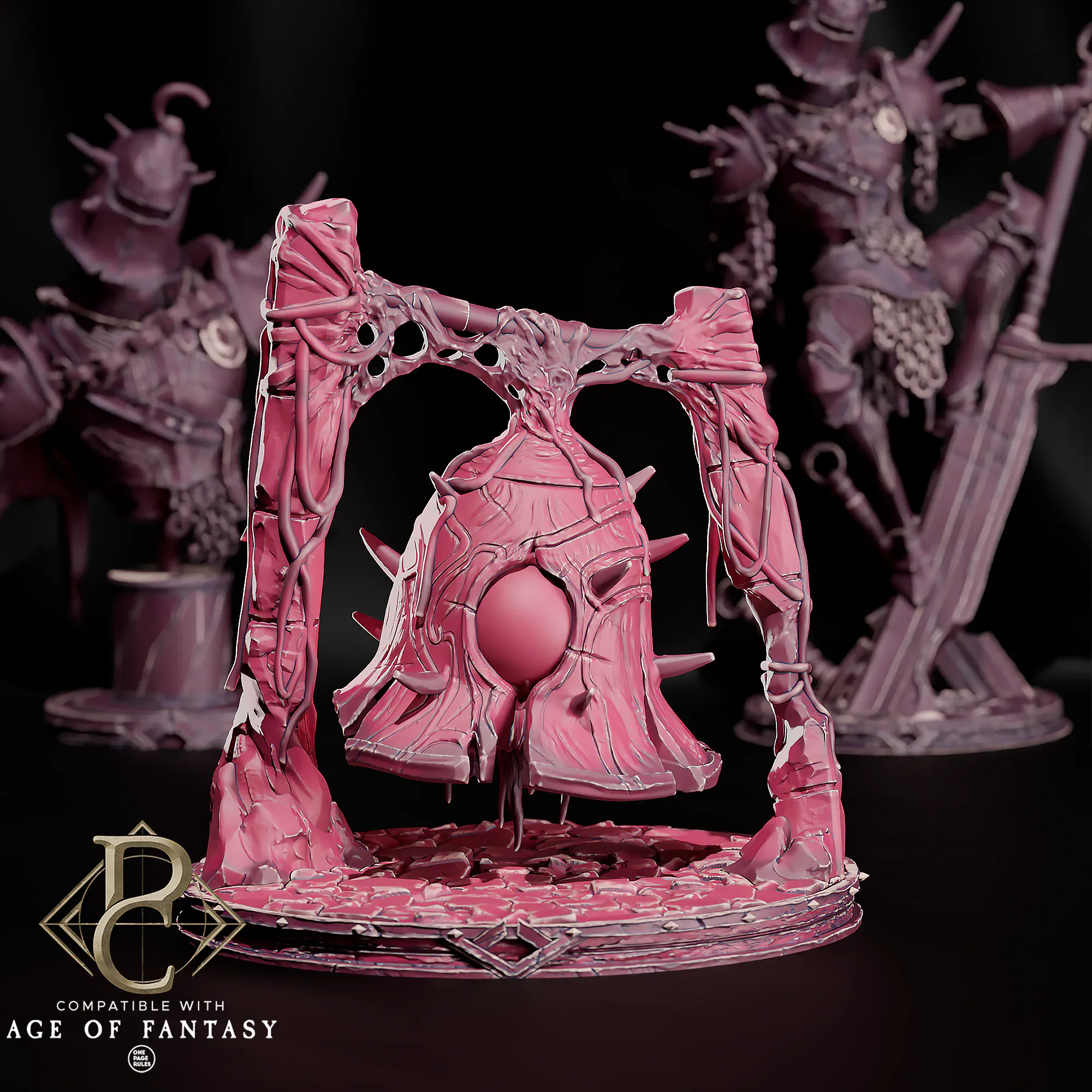 Fantasy Terrain The Rotknell Parasite Collectibles Qumi