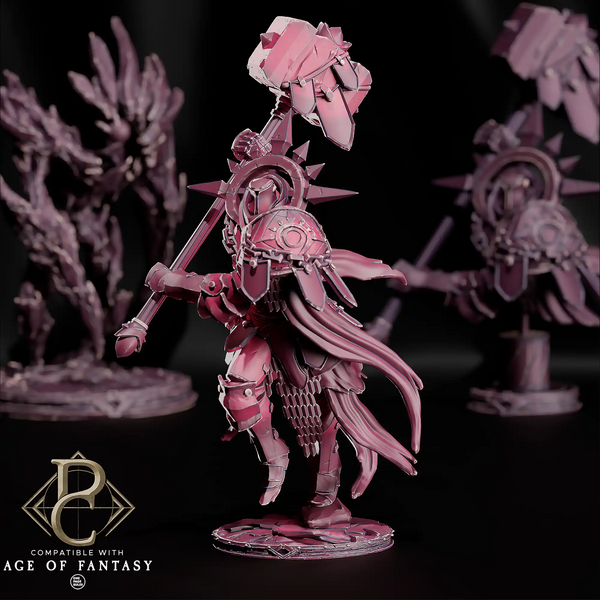Fantasy Krieger Miniatur Der Halo Kastellan Parasite Collectibles