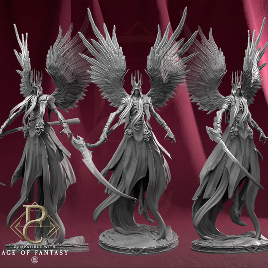 Fantasy Warrior Miniature Azarethiel Parasite Collectibles Qumi