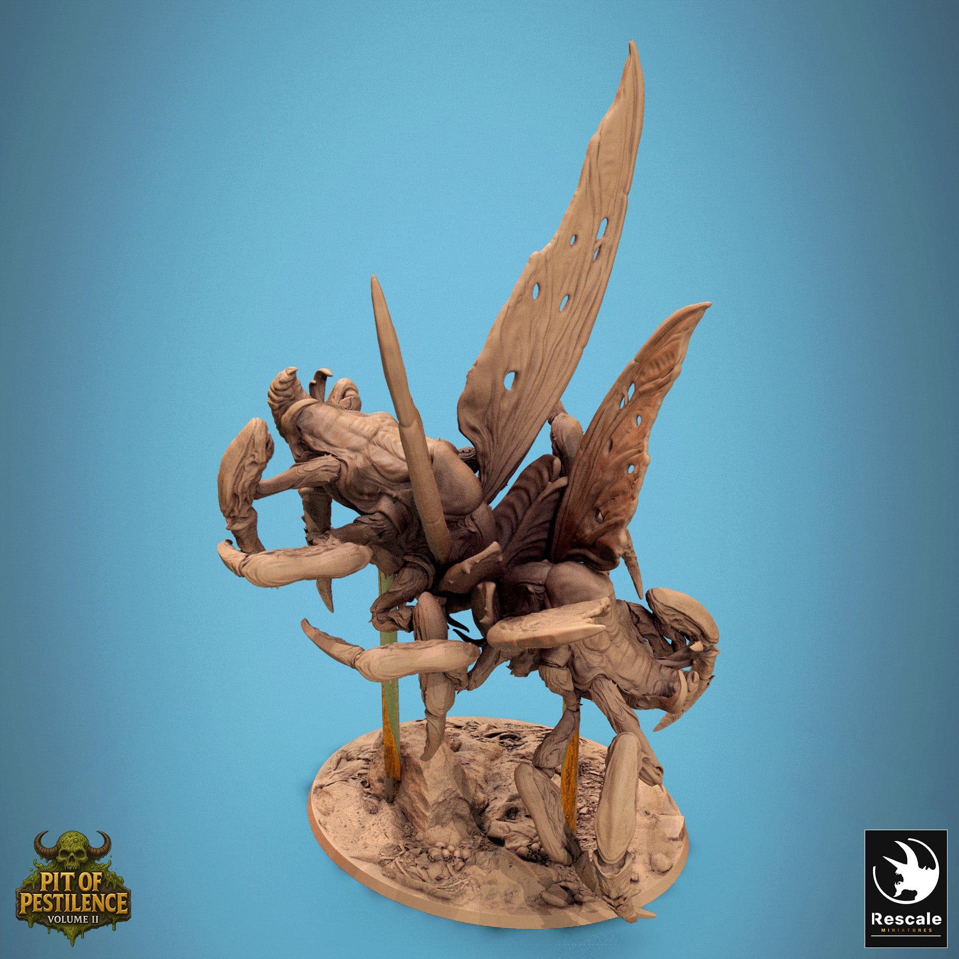 Fantasy Insect Monster Scarab Host Rescale Miniatures - Quality Miniatures - Qumi