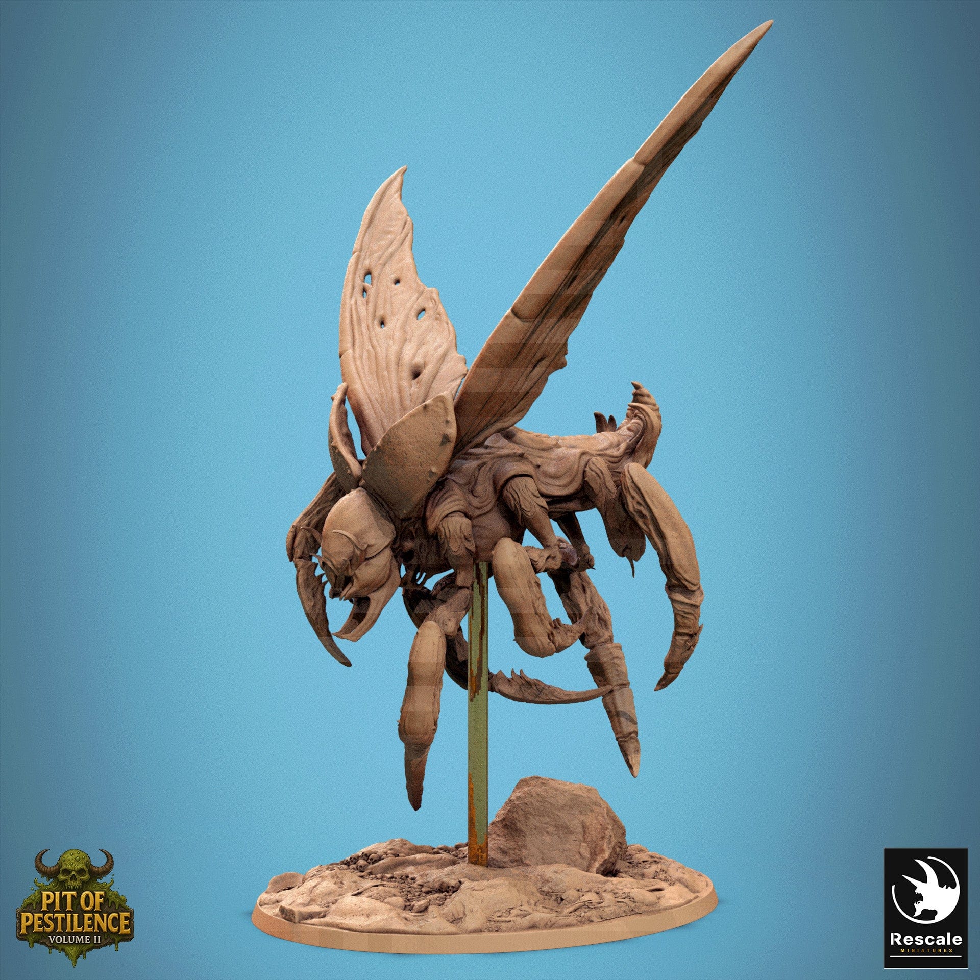 Fantasy Insect Monster Scarab Host Rescale Miniatures - Quality Miniatures - Qumi