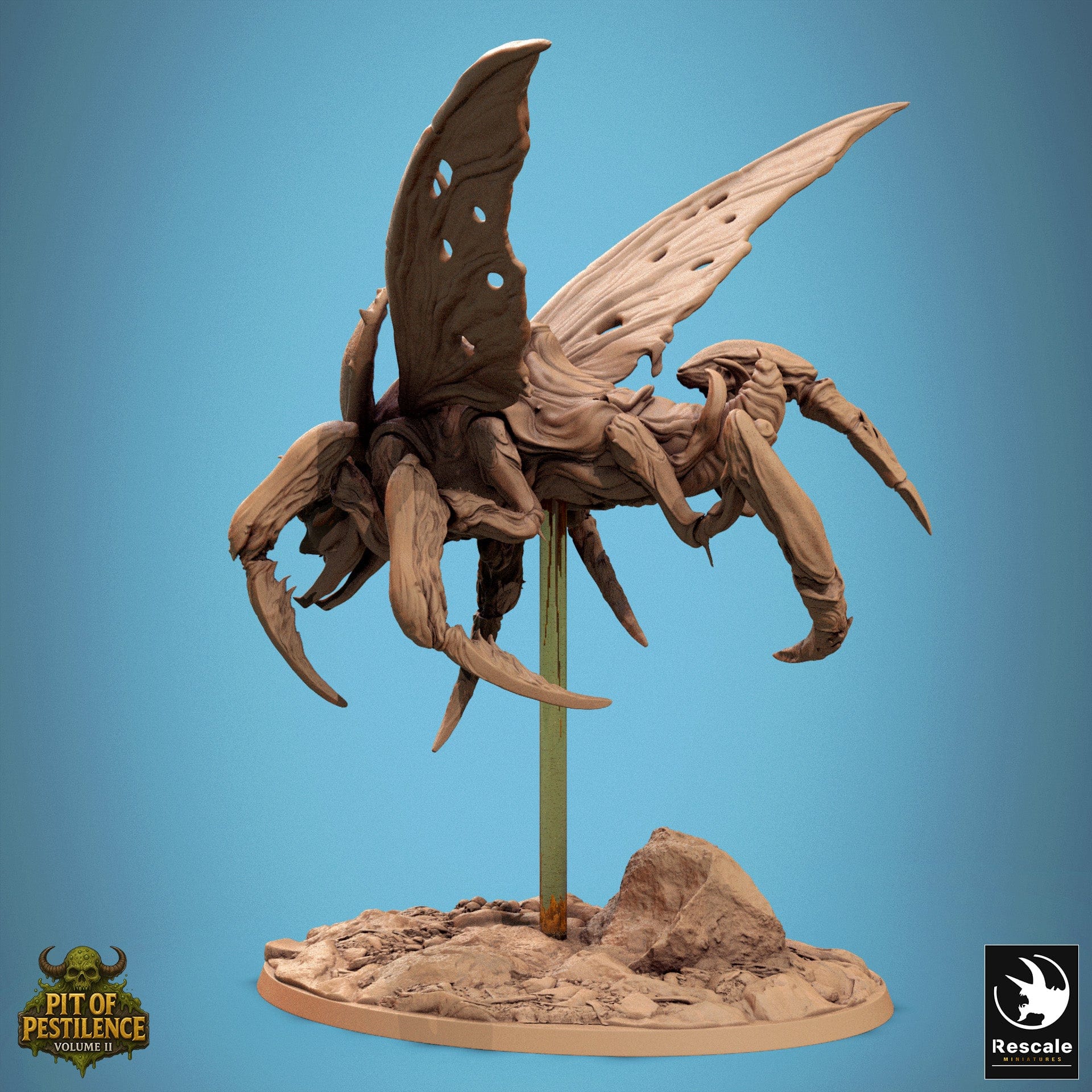 Fantasy Insect Monster Scarab Host Rescale Miniatures - Quality Miniatures - Qumi