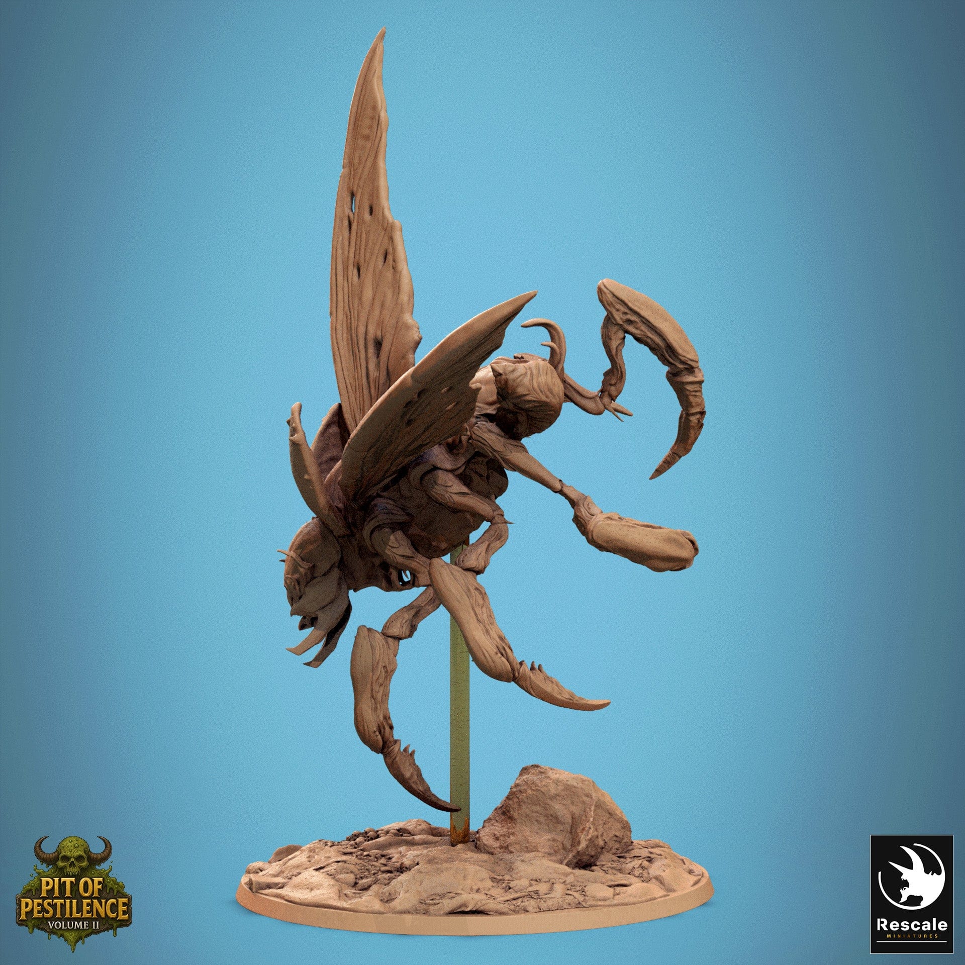 Fantasy Insect Monster Scarab Host Rescale Miniatures - Quality Miniatures - Qumi