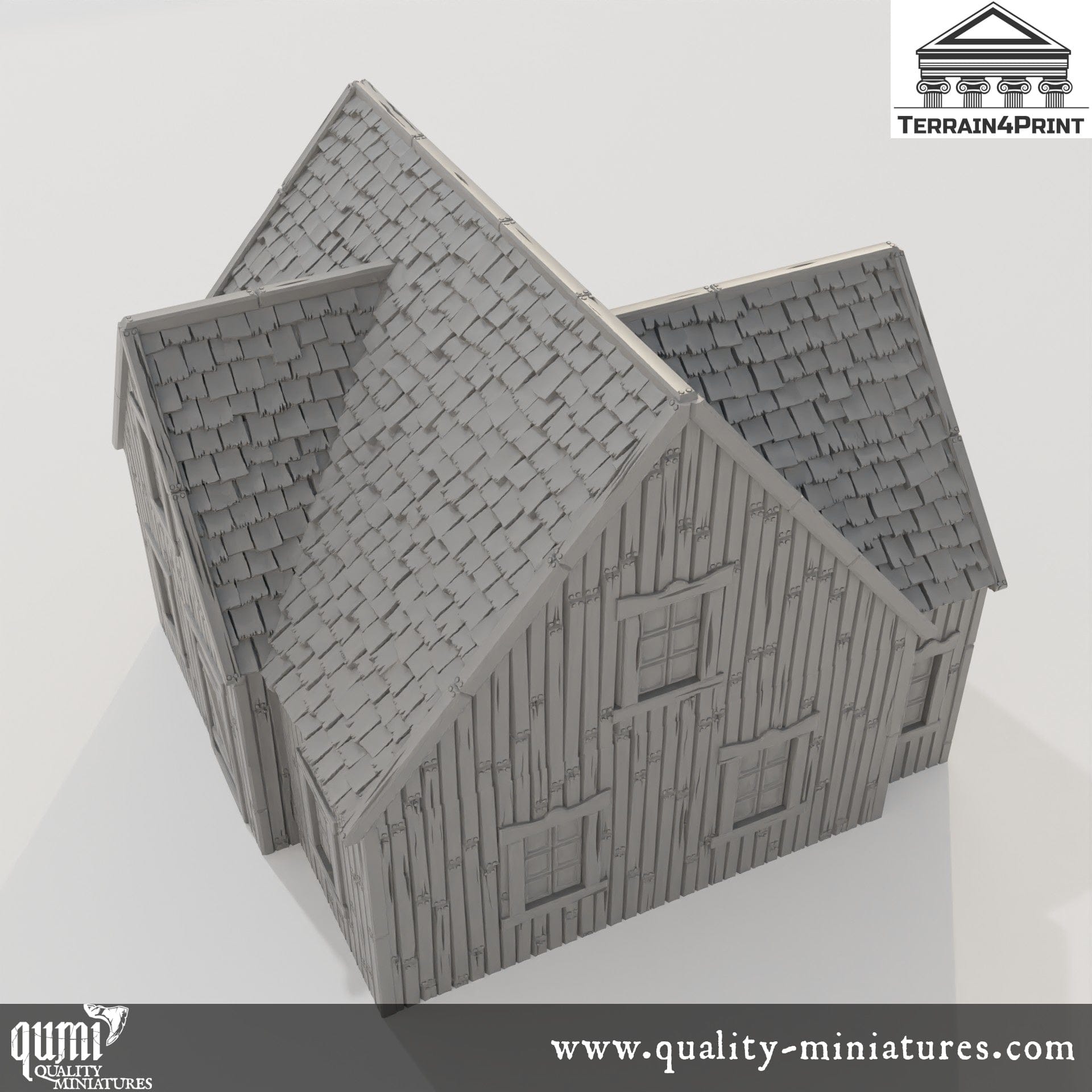 General Store Hrimstead - Resin Print - Tabletop RPG Terrain - Terrain4Print - Qumi Quality Miniatures - Qumi Wargaming Mini Model Figure
