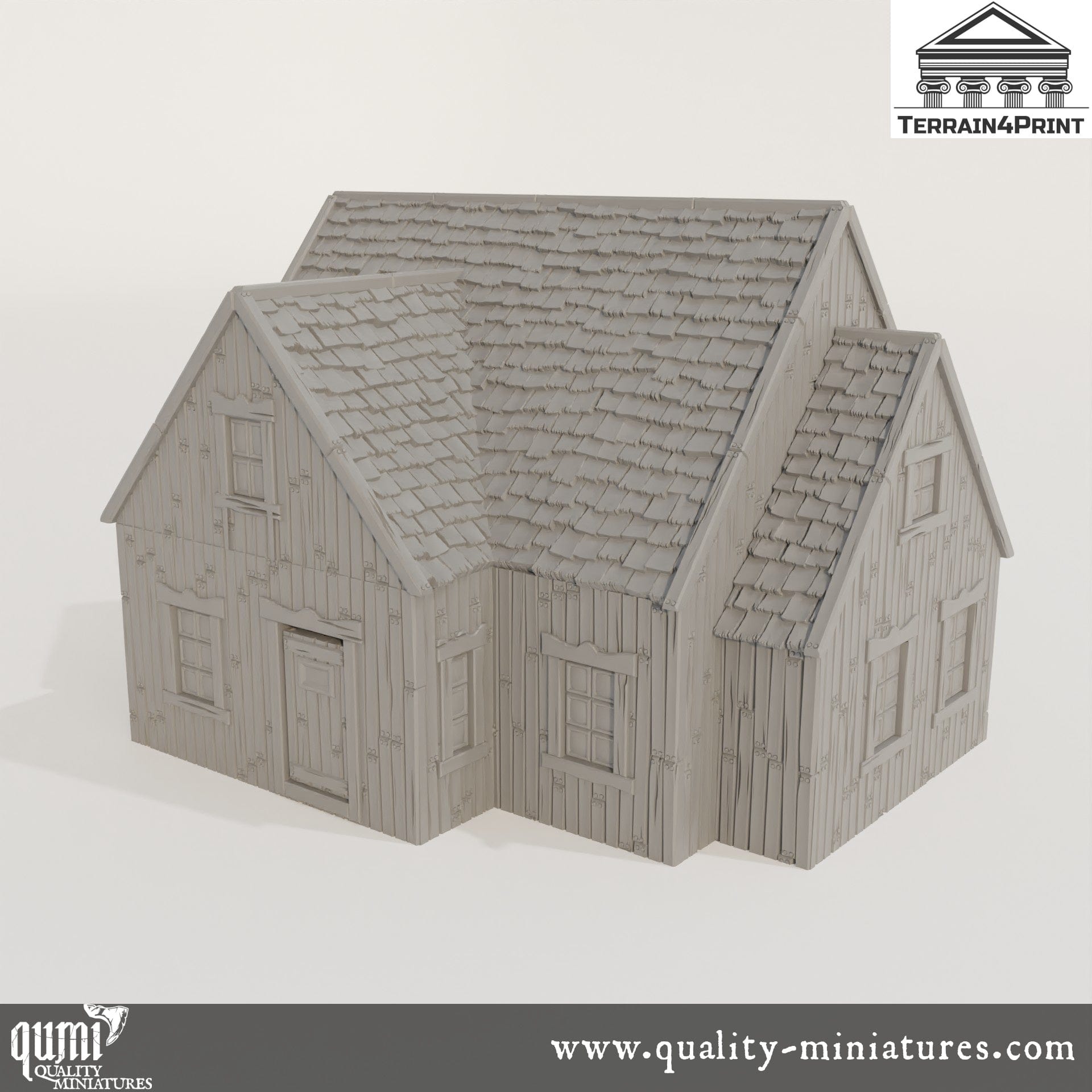 General Store Hrimstead - Resin Print - Tabletop RPG Terrain - Terrain4Print - Qumi Quality Miniatures - Qumi Wargaming Mini Model Figure