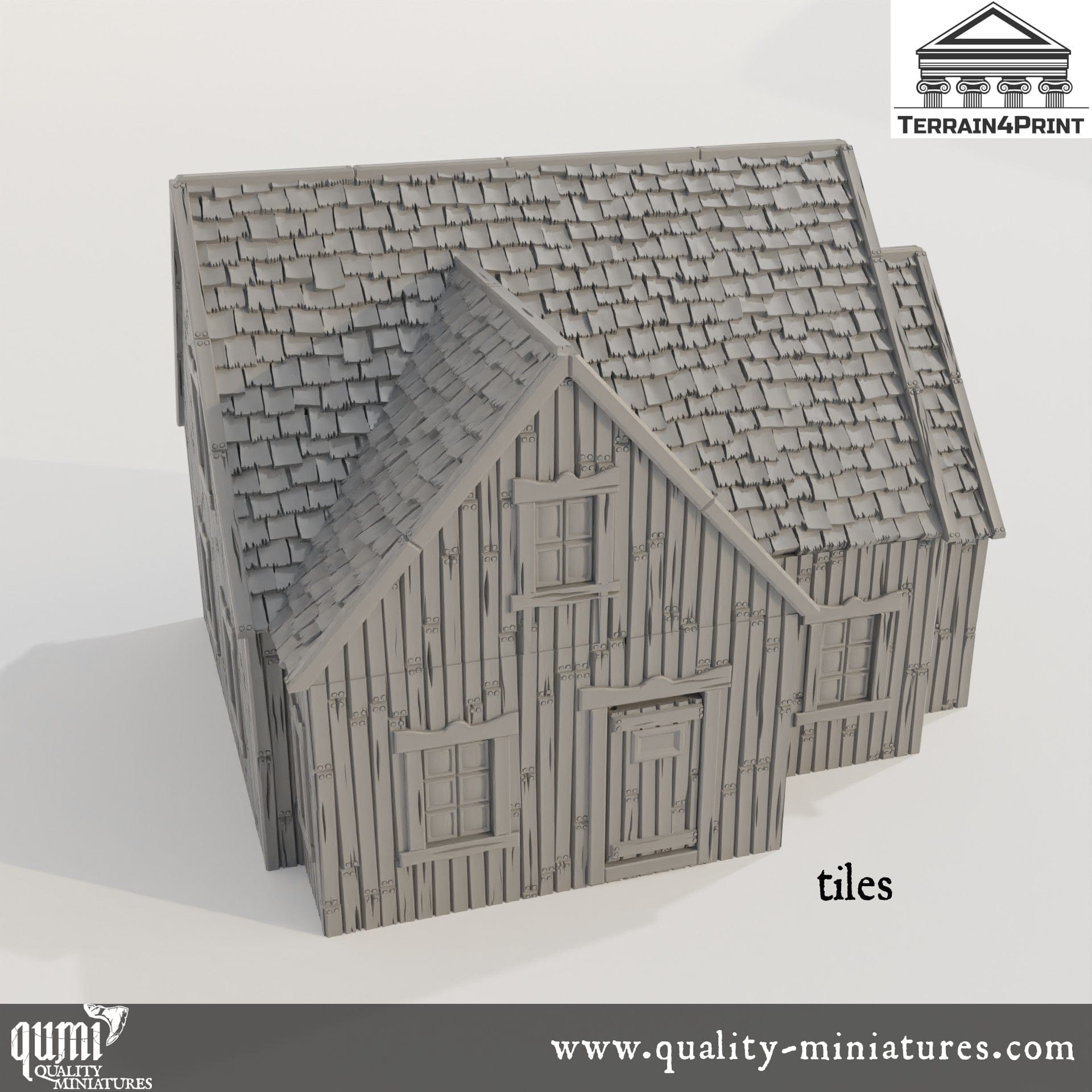 General Store Hrimstead - Resin Print - Tabletop RPG Terrain - Terrain4Print - Qumi Quality Miniatures - Qumi Wargaming Mini Model Figure