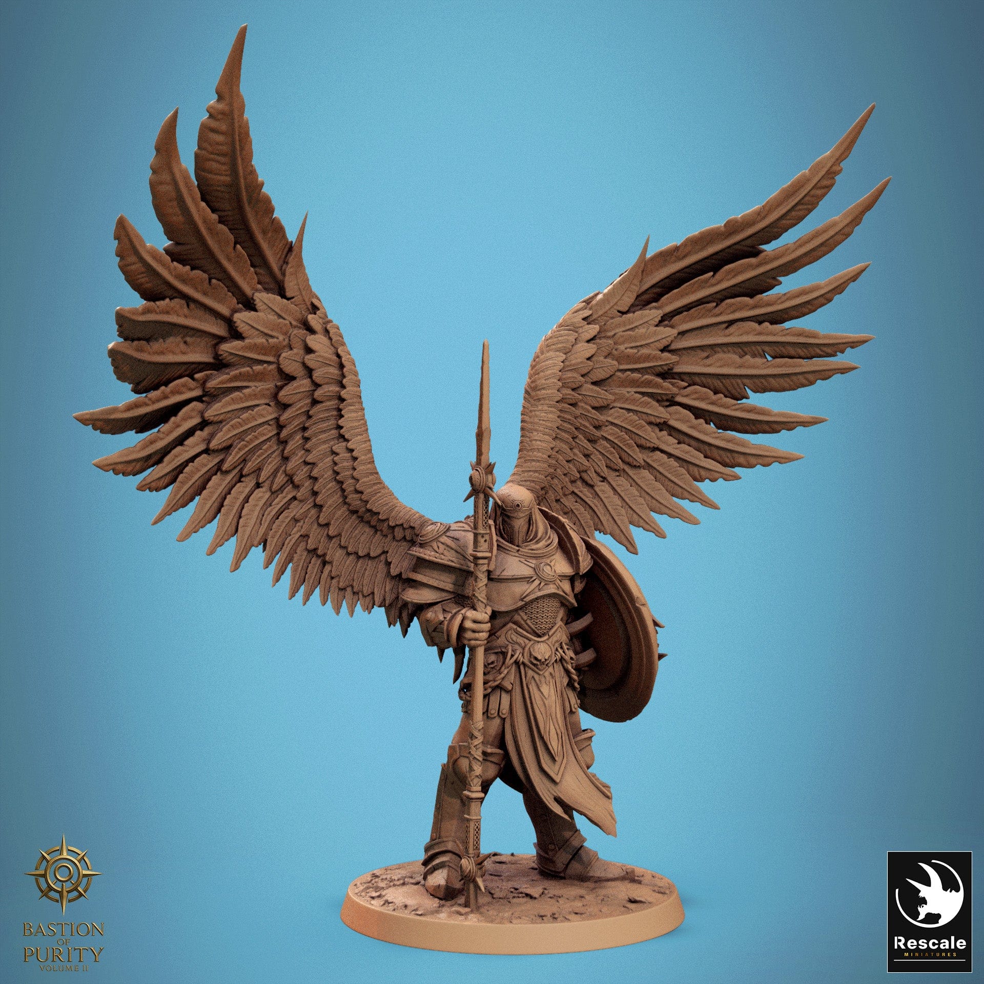 Humanoid Fighter Ascended Legion 32mm Rescale Miniatures - Quality Miniatures - Qumi