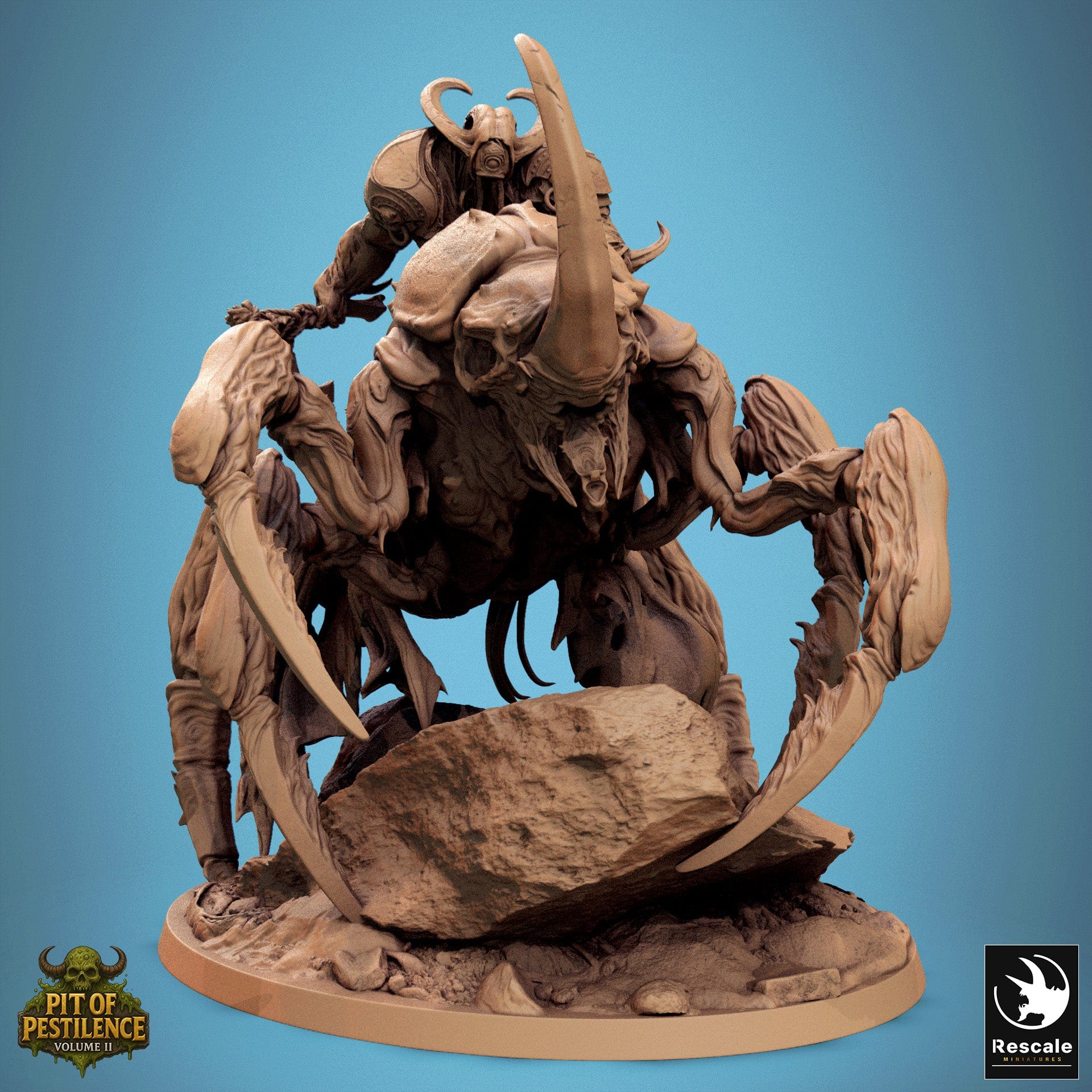 Fantasy Insect Monster Scarab Host Rescale Miniatures - Quality Miniatures - Qumi