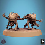 Creature Devilish Flea Tabletop Miniatures by Qumi, 3D printed resin tabletop miniature for RPGs, wargaming and painting