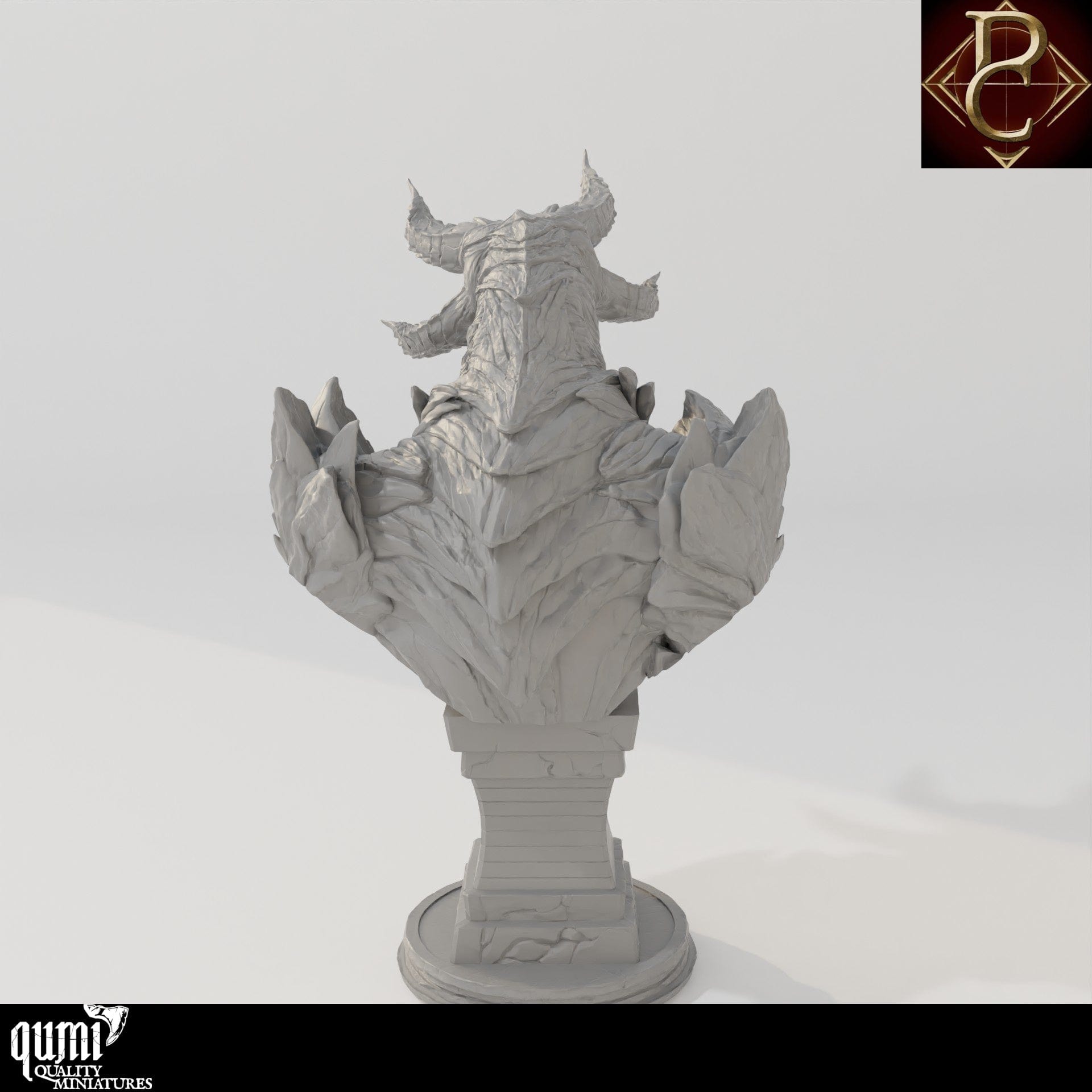 Irgren Bust - 32mm Tabletop RPG Mini - Qumi - Parasite Collectibles Quality Miniatures - Qumi Wargaming Mini Model Figure
