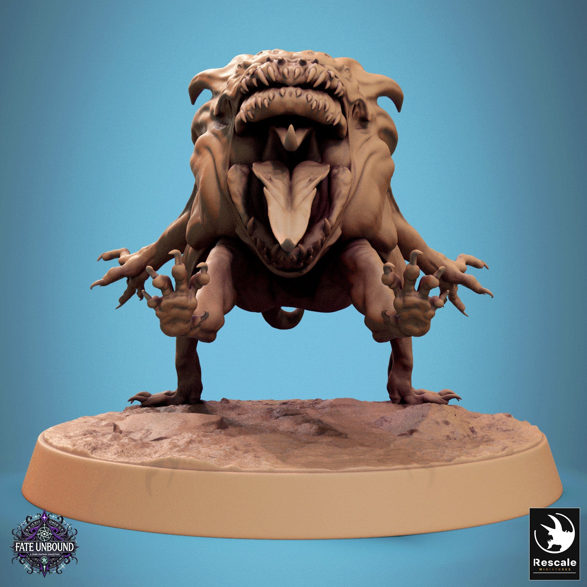 Tabletop RPG Miniature Devilish Flea 32mm Qumi Rescale Miniatures Leap Quality Miniatures - Qumi Wargaming Mini Model Figure