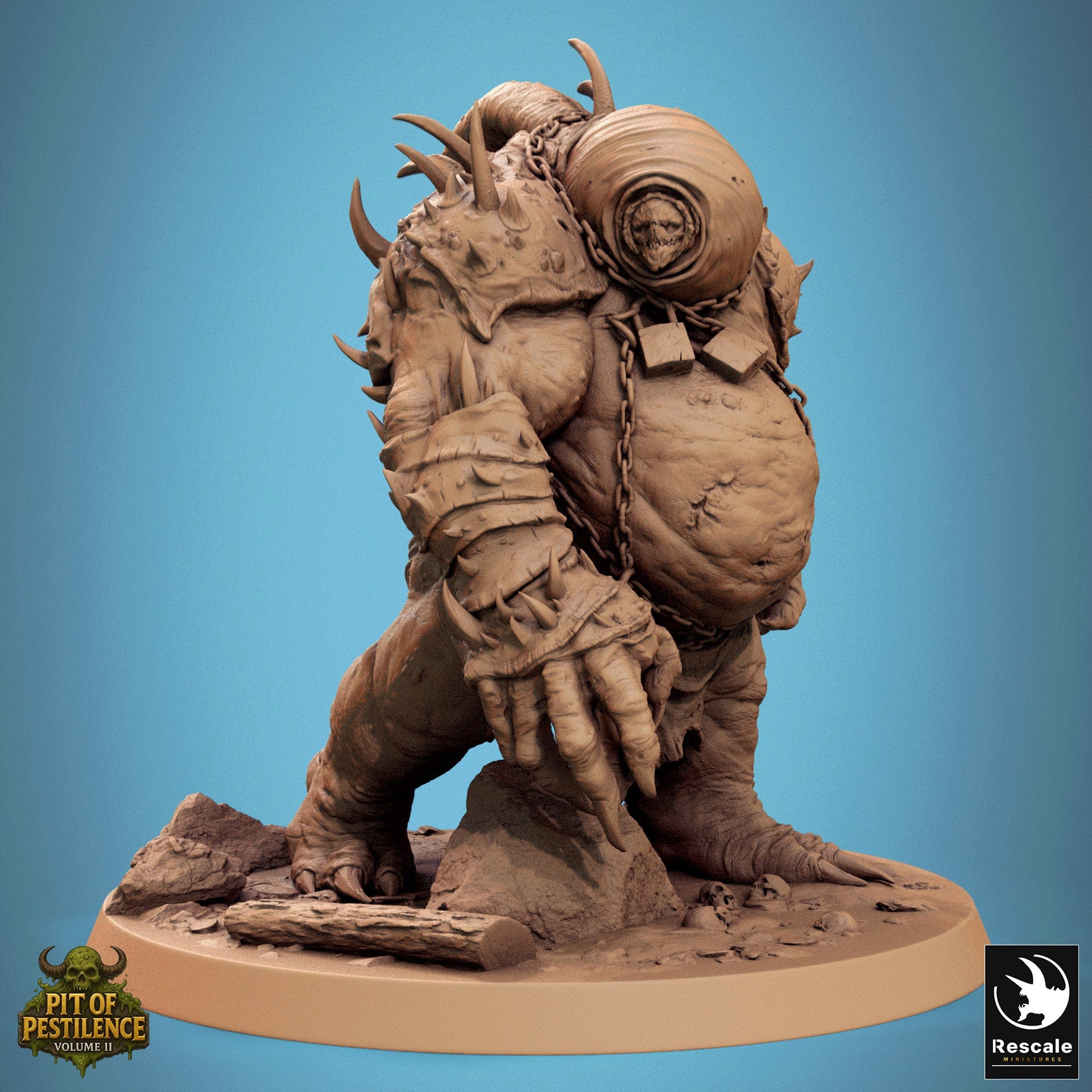 Fantasy Tabletop Monster Gutspawn Rescale Miniatures - Quality Miniatures - Qumi